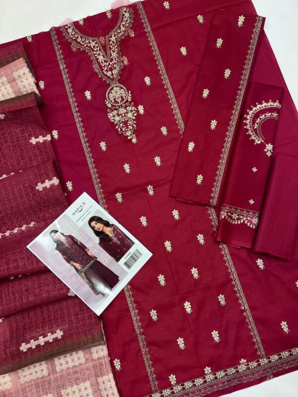 MARIA B LAWN with Digital Diamond Dupatta - Image 5