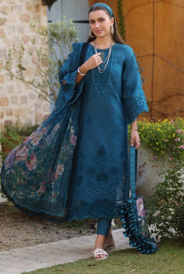 ered cotton unstitced 3pc - Image 6