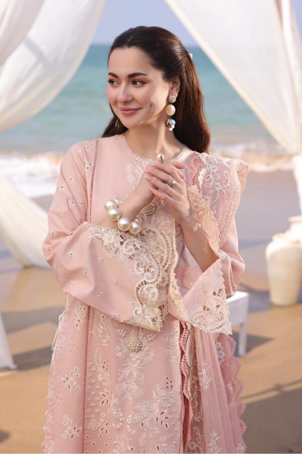 SERENE IMROZIA chikankari cotton embroidered luxury unstiched 3pc✓