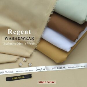BIN FAISAL||100% Pure Super Luxury Regent Wash & Wear