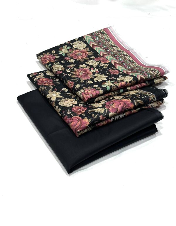 🌟 Brand: Bin Saeed – 💯 Original 📦 Collection: Printed 3 Piece Lawn – Unstitched - Image 4