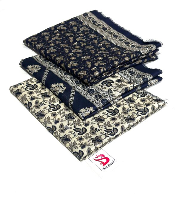 🌟 Brand: Bin Saeed – 💯 Original 📦 Collection: Printed 3 Piece Lawn – Unstitched - Image 22