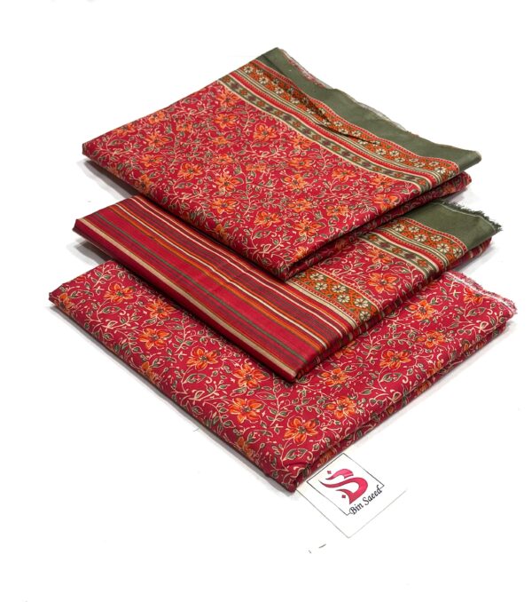 🌟 Brand: Bin Saeed – 💯 Original 📦 Collection: Printed 3 Piece Lawn – Unstitched - Image 30
