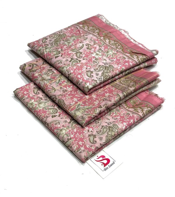 🌟 Brand: Bin Saeed – 💯 Original 📦 Collection: Printed 3 Piece Lawn – Unstitched - Image 16