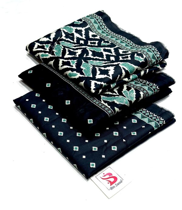🌟 Brand: Bin Saeed – 💯 Original 📦 Collection: Printed 3 Piece Lawn – Unstitched - Image 20