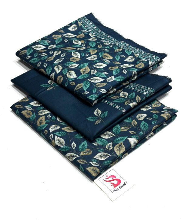 🌟 Brand: Bin Saeed – 💯 Original 📦 Collection: Printed 3 Piece Lawn – Unstitched - Image 35