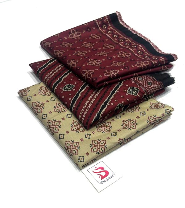 🌟 Brand: Bin Saeed – 💯 Original 📦 Collection: Printed 3 Piece Lawn – Unstitched - Image 21