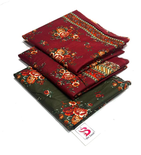🌟 Brand: Bin Saeed – 💯 Original 📦 Collection: Printed 3 Piece Lawn – Unstitched - Image 23